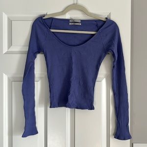 Urban Outfitters long sleeve lavender shirt